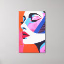 Pesquisar por lábios impressão de canvas Azul