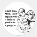 Pesquisar por gangster adesivos Engraçado