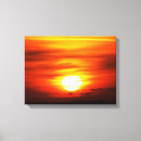 Pesquisar por céu vermelho impressão de canvas Pôr do sol