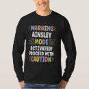 Pesquisar por ainsley camisetas Fofo