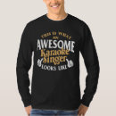 Pesquisar por música do karaoke camisetas Engraçado