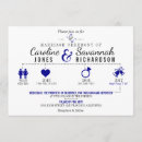 Pesquisar por azul escuro casamento convites Bonito
