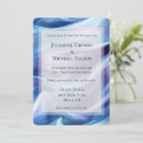 Pesquisar por roxo e azul casamento convites Couple