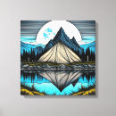 Pesquisar por retro impressão de canvas Lago