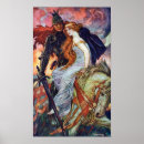 Pesquisar por espada medieval pôsteres Vintage