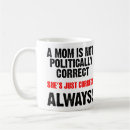 Pesquisar por política engraçada canecas For her