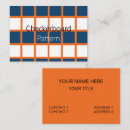 Pesquisar por laranja branco cartao de visita Geométrico