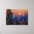 Pesquisar por indígenas impressão de canvas Chefe