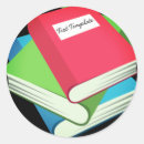 Pesquisar por pilha de livros adesivos Personalizar