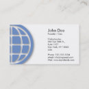 Pesquisar por globo azul cartao de visita Profissional