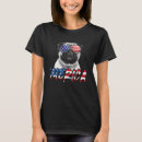 Pesquisar por pug dog camisetas Patriótica