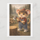 Pesquisar por lenhador cartoes postais Vintage