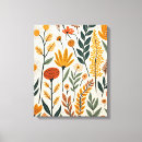 Pesquisar por plantas botânicas impressão de canvas Girassol