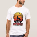 Pesquisar por vetor do lobo camisetas Doce ou travessura