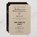 Pesquisar por ano novo engraçado convites Preto