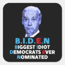 Pesquisar por eu sou idiota adesivos Biden
