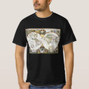 Pesquisar por mapas antigos camisetas Geografia