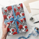 Pesquisar por metálico prata de papel de presente Floral