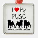 Pesquisar por do pug ornamentos For pets