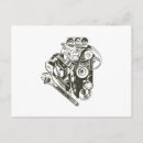 Pesquisar por mecânico de carro cartoes postais Engraçado