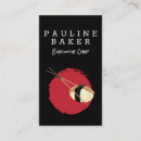 Pesquisar por comida japonesa cartao de visita Chef