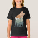 Pesquisar por silhueta lobo camisetas Montanha