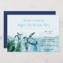 Pesquisar por sea turtle convites For kids