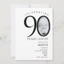Pesquisar por 90 anos velho convites For her