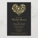 Pesquisar por coração dourado convites Noiva