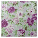 Pesquisar por flores roxas azulejos Padrão floral
