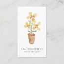 Pesquisar por flores amarelas cartao de visita Customer