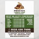 Pesquisar por estas madeiras flyers Customer