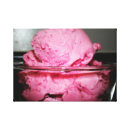 Pesquisar por sorvete impressão de canvas rosa