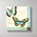Pesquisar por borboleta azul impressão de canvas Decorativo