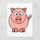 Pesquisar por desenho porco cartoes postais Animal