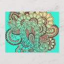 Pesquisar por mehndi cartoes postais Paisley