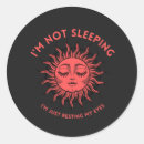 Pesquisar por eu não estou dormindo adesivos Repouso
