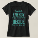 Pesquisar por energia camisetas Sarcasmo