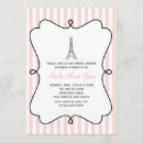 Pesquisar por paris bridal shower convites Moderno