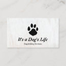 Pesquisar por cães passeio de cartao de visita Ranhura