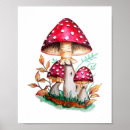 Pesquisar por cogumelos pósteres pôsteres Aquarela