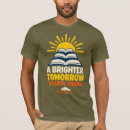 Pesquisar por educação camisetas Livro aberto