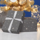 Pesquisar por motivo do natal papel de presente Flocos de neve