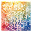 Pesquisar por geometria colorida pôsteres Geométrico