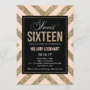 Pesquisar por glitter sweet sixteen convites Preto