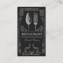 Pesquisar por restaurante retro cartao de visita Cozinheiro chefe