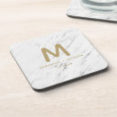 Pesquisar por mármore branco porta copos casamento porta copos Monograma