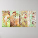 Pesquisar por mucha quatro estações pósteres pôsteres Vintage