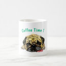 Pesquisar por pugs engraçados canecas De café