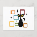 Pesquisar por gato abstrato cartoes postais Fofo